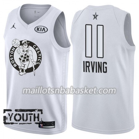 Maillot Enfant Boston Celtics Kyrie Irving 11 2018 All-Star Jordan Brand Blanc Swingman